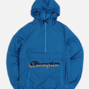 Champion Royal Blue Hooded windbreaker